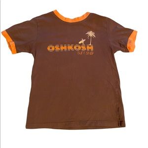 Brown OshKosh surf shirt